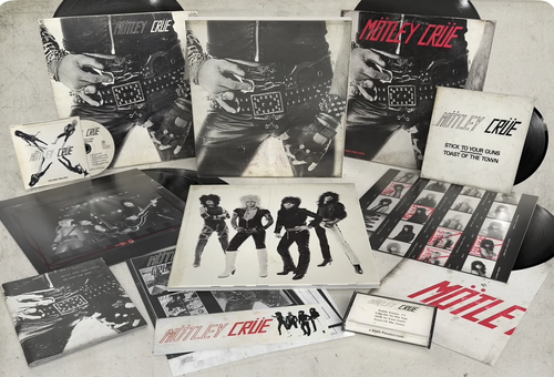 MOTLEY CRUE 全盛期 新品未開封CD 4枚セットまとめ売り Mötley Crüe